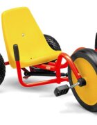 BERG TOYS Tricicleta pentru copii Crazy Bike Rosu cu sistem unic de directie cauciucuri profil auto varsta 3-8 ani