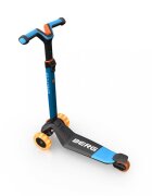 BERG TOYS Trotineta pliabila cu lumini Berg Nexo albastru ghidon reglabil greutate admisa 50 kg