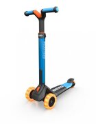BERG TOYS Trotineta pliabila cu lumini Berg Nexo albastru ghidon reglabil greutate admisa 50 kg