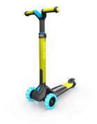 BERG TOYS Trotineta pliabila cu lumini Berg Nexo lime ghidon reglabil greutate admisa 50 kg