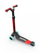 BERG TOYS Trotineta pliabila cu lumini Berg Nexo rosu ghidon reglabil greutate admisa 50 kg