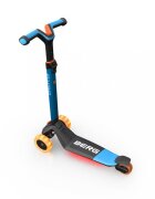 BERG TOYS Trotineta pliabila cu lumini LED Berg Nexo albastru ghidon reglabil greutate admisa 50 kg