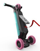BERG TOYS Trotineta pliabila cu lumini LED Berg Nexo albastru ghidon reglabil greutate admisa 50 kg