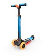BERG TOYS Trotineta pliabila cu lumini LED Berg Nexo albastru ghidon reglabil greutate admisa 50 kg
