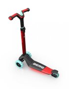 BERG TOYS Trotineta pliabila cu lumini LED Berg Nexo rosie ghidon reglabil greutate admisa 50 kg