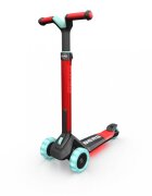 BERG TOYS Trotineta pliabila cu lumini LED Berg Nexo rosie ghidon reglabil greutate admisa 50 kg