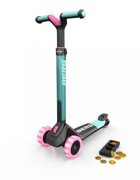 BERG TOYS Trotineta pliabila cu lumini si magnet Berg Nexo mint ghidon reglabil greutate admisa 50 kg