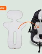 BESAFE Husa pentru scaun auto sau carucior Airflow Gri inchis