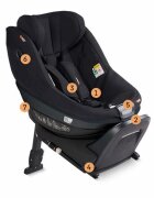 BESAFE Scaun auto pentru copii Beyond 360 Gri antracit i-size tetiera reglabila spatar reglabil SPS