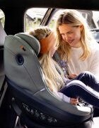 BESAFE Scaun auto pentru copii Beyond 360 Negru SoftBreeze i-size tetiera reglabila spatar reglabil SPS