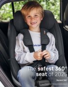 BESAFE Scaun auto pentru copii Beyond Negru SoftBreeze 360 i-size tetiera reglabila testare ADAC