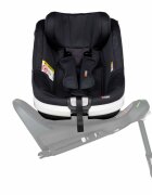 BESAFE Scaun auto pentru copii Beyond Negru SoftBreeze 360 i-size tetiera reglabila testare ADAC