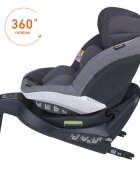 BESAFE Scaun auto rotativ iZi Turn i-Size Gri Metallic Melange