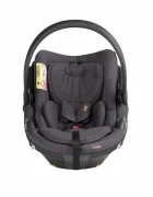 BESAFE Scoica copii Go Beyond 2 Dark Grey Melange certificata pentru utilizare in avion protectie la impact lateral SIP+ tetiera reglabila