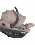 BESAFE Scoica copii Go Beyond 2 Dark Sand certificata pentru utilizare in avion protectie la impact lateral SIP+ tetiera reglabila