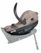 BESAFE Scoica copii Go Beyond 2 Dark Sand certificata pentru utilizare in avion protectie la impact lateral SIP+ tetiera reglabila