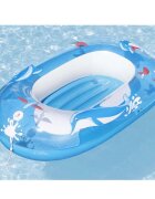 BESTWAY Barca gonflabila pentru copii 102 x 69 cm Blue