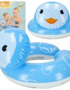 BESTWAY Colac de inot gonflabil pentru copii 50 x 46 cm model Blue Pinguin