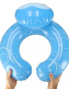 BESTWAY Colac de inot gonflabil pentru copii 50 x 46 cm model Blue Pinguin