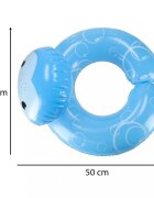 BESTWAY Colac de inot gonflabil pentru copii 50 x 46 cm model Blue Pinguin