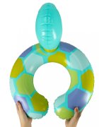 BESTWAY Colac de inot gonflabil pentru copii 50 x 46 cm model Blue Turtle