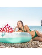 BESTWAY Colac gonflabil cu spatar Coral Bliss 113 x 107 cmgreutate admisa maxim 100 kg