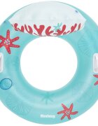 BESTWAY Colac gonflabil cu spatar Coral Bliss 113 x 107 cmgreutate admisa maxim 100 kg