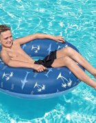 BESTWAY Colac gonflabil de inot cu manere 119 cm Tropical Blue