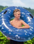 BESTWAY Colac gonflabil de inot cu manere 119 cm Tropical Blue