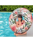 BESTWAY Colac gonflabil diametru 119 cm Exotic Roz