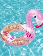 BESTWAY Colac gonflabil pentru inot copii 3-6 ani 61x61 cm forma de Flamingo