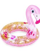 BESTWAY Colac gonflabil pentru inot copii 3-6 ani 61x61 cm forma de Flamingo