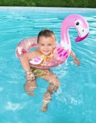 BESTWAY Colac gonflabil pentru inot copii 3-6 ani 61x61 cm forma de Flamingo