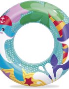 BESTWAY Colac gonflabil pentru inot copii 51 cm Delfin