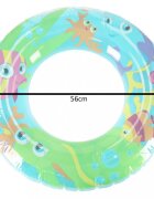BESTWAY Colac gonflabil pentru inot copii 56 cm Marine Life