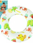 BESTWAY Colac gonflabil pentru inot copii 61 cm Flamingo