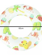 BESTWAY Colac gonflabil pentru inot copii 61 cm Flamingo