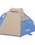 BESTWAY Cort de plaja Ramble X2 100x200x100cm Model pliabil Material poliester rezistent Buzunar pentru accesorii Geanta transport inclusa