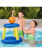 BESTWAY Cos de baschet gonflabil pentru piscine AlbastruGalben
