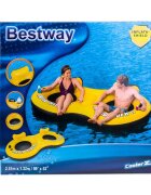 BESTWAY Fotoliu gonflabil dublu Rapid Rider