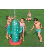 BESTWAY Jucarie gonflabila de gradina cu stropitoare Cactus 1104x74 cm cu conectare furtun apaBaza antirasturnareMaterial PVC rezistent