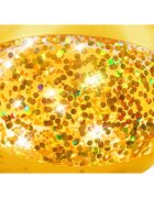 BESTWAY Minge gonflabila pentru plaja 41 cm cu sclipici Glitter Galben