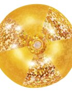 BESTWAY Minge gonflabila pentru plaja 41 cm cu sclipici Glitter Galben