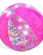 BESTWAY Minge gonflabila pentru plaja 41 cm cu sclipici Glitter Roz