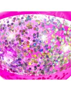 BESTWAY Minge gonflabila pentru plaja 41 cm cu sclipici Glitter Roz
