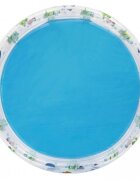 BESTWAY Piscina gonflabila 152x30 cm Deep Waters Albastru 3 inele Material PVC rezistent Capacitate 282 litri Pereti transparenti cu pestisori colorati