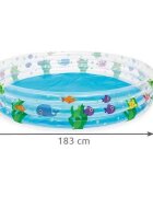 BESTWAY Piscina gonflabila cu 3 inele Pestisori 188 x 33 cm MY17686