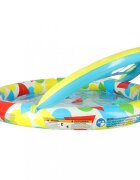 BESTWAY Piscina gonflabila cu cu sortator si parasolar Multicolor