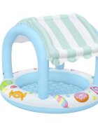 BESTWAY Piscina gonflabila cu parasolar House