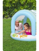 BESTWAY Piscina gonflabila cu parasolar House
